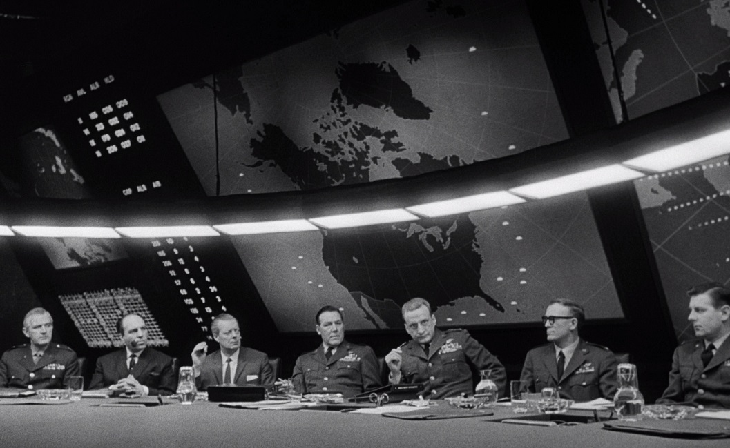 Image result for military brass at the table in Dr. Strangelove